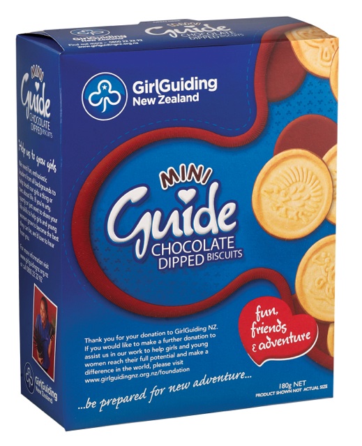 Girl Guide Mini Choc Dipped 180g